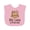 AD-Pink, variant on Inktastic My Lala Loves Me Grandchild Owl Girls Baby Bib