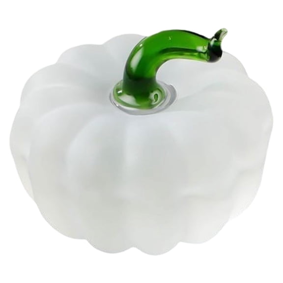 LYINGF Handmade Glass Pumpkins - Decorative Table Top Home Decor Accents, Artistic Glass Collection for Fall and Thanksgiving Display, Elegant Seasonal Centerpiece