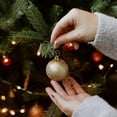 thumbnail image 5 of LQQBOX Ornament Hooks, 160 Pcs Ornament Hangers, Christmas Ornament Hooks for Christmas Trees, Metal Wire Christmas Tree Hooks, Christmas Tree Ornaments for Xmas Balls, Gold, 5 of 7