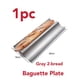 thumbnail image 5 of 1pc 4-cavity Baguette Bread Cake Mold With Holes, Non-stick Perforated French Bread Pan, Wave-shape Toast Box Bread Baking Wire Rack, Baking Tool, 5 of 5