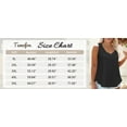 thumbnail image 2 of LANREMON Womens Plus Size Tank Tops Summer V Neck Eyelet Sleeveless Tops for Women Casual Loose Flowy Camisoles 3XL, 2 of 7