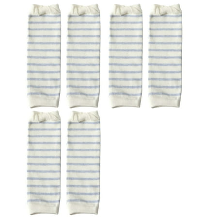 

3 Pairs of cotton loose leg warmers knee warmers baby