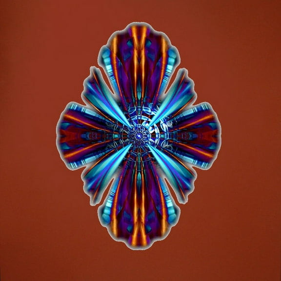 Wallhogs Xzendor7 Satin Wings of Hyperian Vertical Cutout Wall Decal