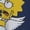 Navy Blue, variant on Boys The Simpsons Halloween Greedy Homer T Shirt