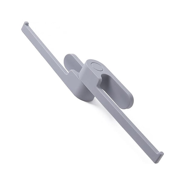Bewildely Colgador de ropa, estante de almacenamiento, autoadhesivo, montado en la pared, toallero, organizador extraíble para baño, Type2 NO2