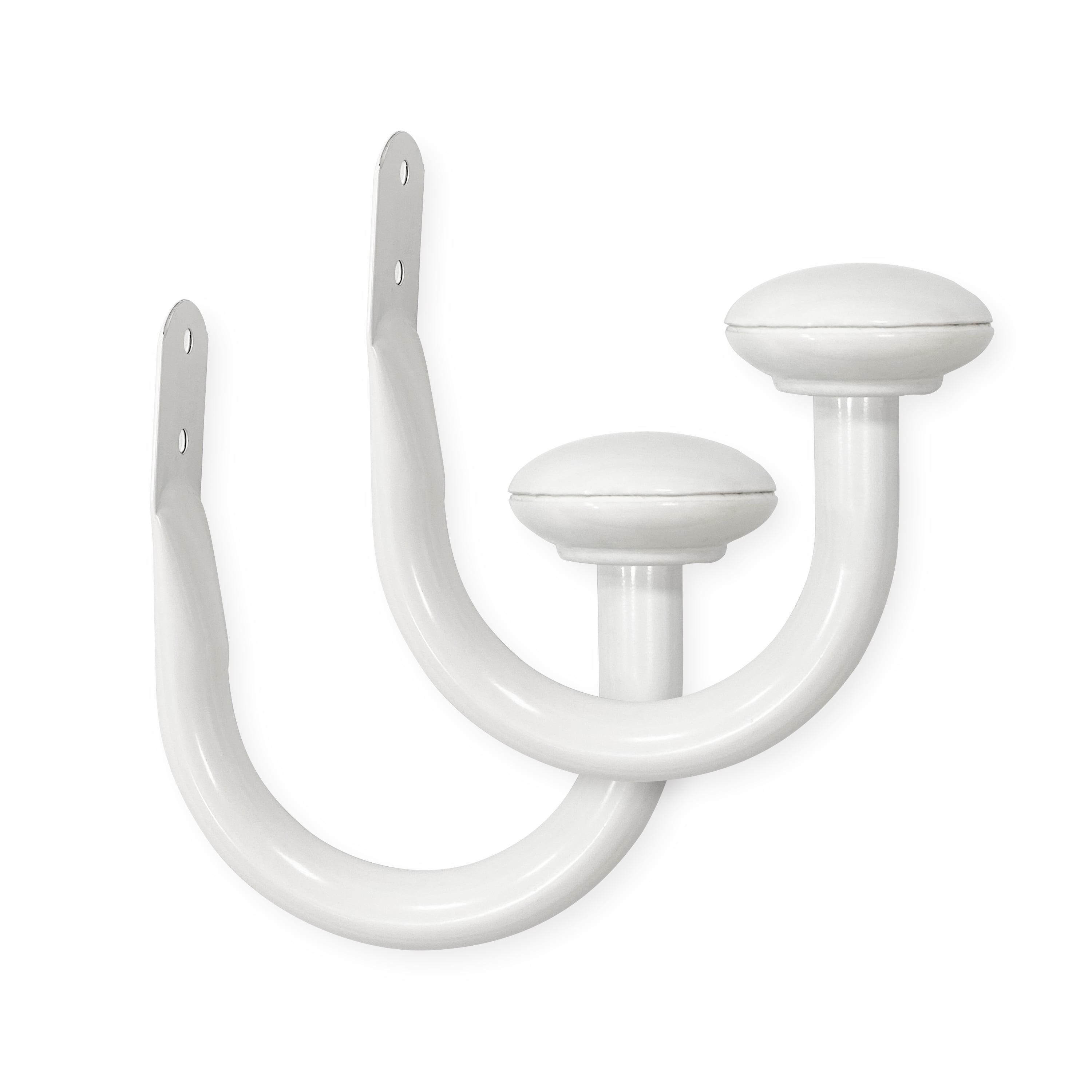 Lumi 3/4 in. Holdback (2-Pack), White