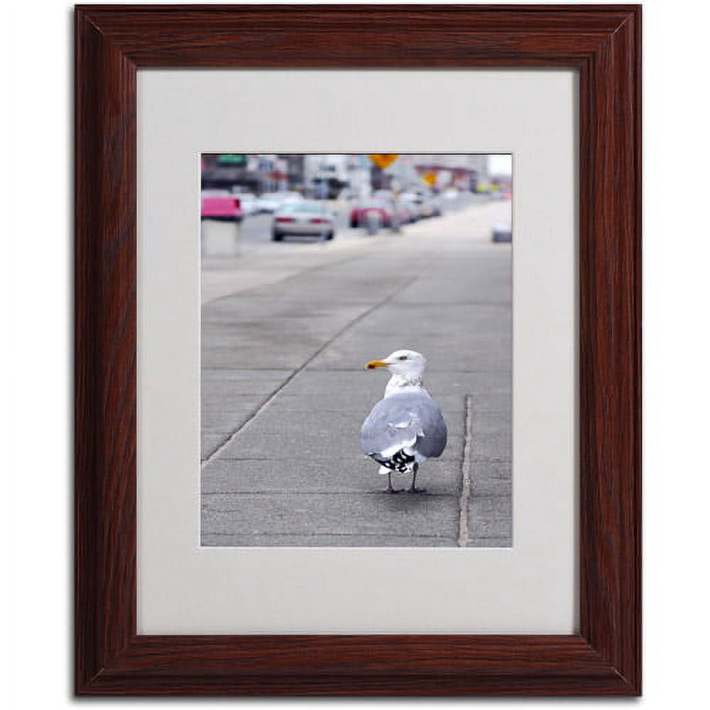 Trademark Fine Art "Boston 4" Matted Framed Art by CATeyes