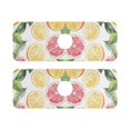 thumbnail image 7 of Yayeee Faucet Mat for Kitchen Sink 14.7" Diatomite Long Splash Guard Pad, Grapefruit Slices, 2 Pack, 7 of 7