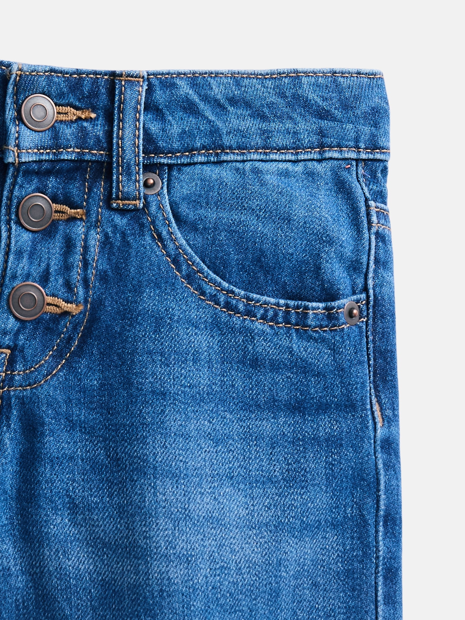 Wonder Nation Girls Denim Shorts, Sizes 5-18