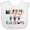 AA-White, variant on Inktastic Merry Christmas Holiday Gift Boys or Girls Baby Bib