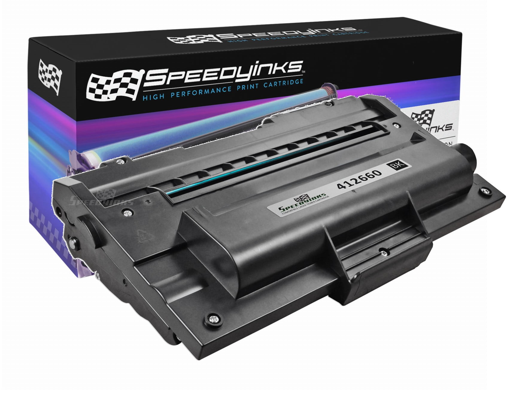 Speedy Compatible Toner Cartridge Replacement for Ricoh 412660 (Black