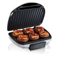 thumbnail image 4 of 90 sq.in. Non-Stick Indoor Electric Grill, Cooks up to 6 Servings in 10 min, Family-Size Countertop BBQ, 4 of 5
