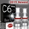thumbnail image 4 of enqiretly 2pcs Car LED Headlight Bulbs Super Bright LED Vehicle Head Light Bulbs 36w 3800LM IP68 Waterproof H13, 4 of 8