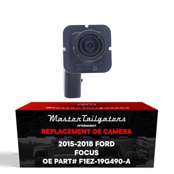 Master Tailgaters Replacement for Ford Focus ST, Sedan, Electric, Hatchback (2015-2018) Backup Camera OE Part # F1EZ-19G490-A