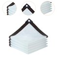 thumbnail image 6 of MAGIDEAL Clear Tarpaulin Clear Tarp Convenient Rainproof Insulation Shed Cloth Garden Plant Cover for Plants Garden Porch Chicken Coop 3x5 m, 6 of 8