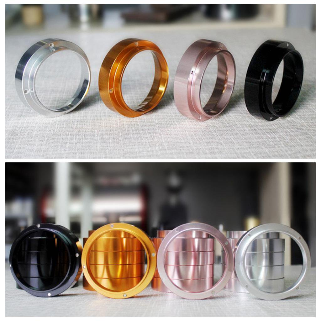 Anneau Doseur Café Magnétique 54 Mm En Aluminium - Pour Espresso, Facile à Nettoyer