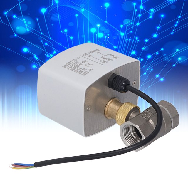 Válvula de bola motorizada ANGGREK AC220V DN20 para Sistema de agua Aire acondicionado