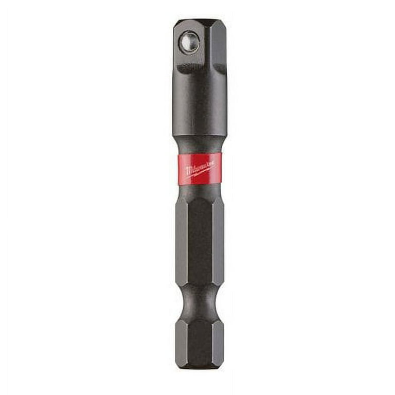 Milwaukee 3 Piece SHOCKWAVE Impact Hex Shank Socket Adapter Set