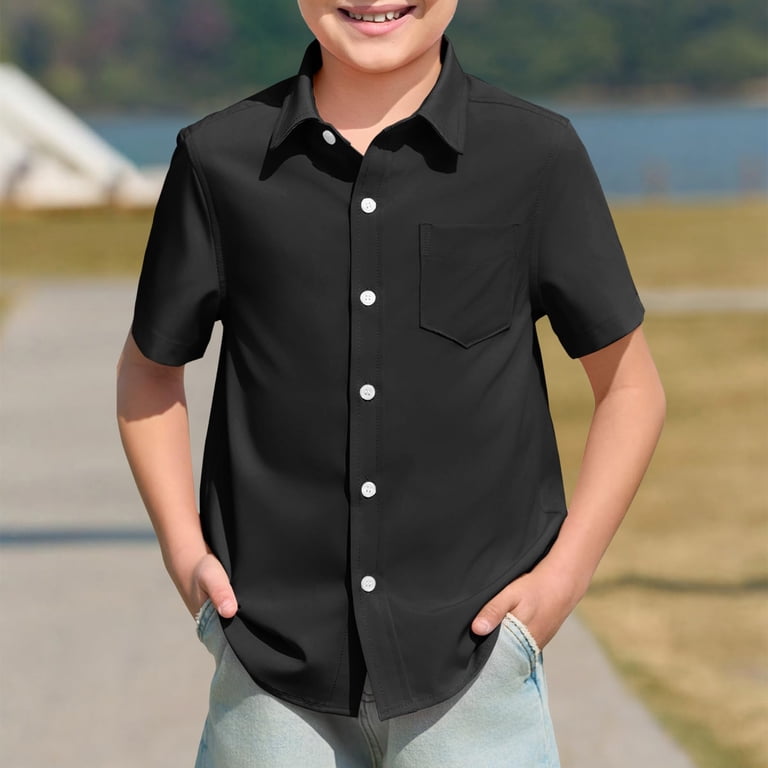 Girls Button Down Shirts Boy Black Button Down Shirt Graduation Shirts Boys Suit Size 11-12 Years Boys Girls Fashion - Walmart.com Girls Button Down Shirts Boy Black Button Down Shirt Graduation Shirts Boys Suit Size 11-12 Years Boys Girls Fashion - Walmart.com