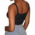 thumbnail image 2 of Haut Tube Sans Manches pour Femmes Été Dame Bandeau Extensible Court, 2 of 5