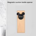 thumbnail image 3 of Abridor De Cerveza De Madera Abridor De Botellas De Pared Magnético Abrebotellas Magnético De Dibujos Animados Para Cocina Bar Patio Padre Amigo Navidad Cerveza Amantes Regalo Scienceny HA016108-00, 3 of 7