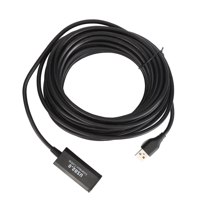 USB Extender Cable, Long USB Extension Cord 480Mbps Transfer Speed Simple Operation 33FT Wide Compatibility For Mouse For Printer