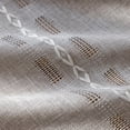 thumbnail image 3 of Cortina Deeprove Boho, color gris plateado, 132 x 213 cm, bordada, 3 of 9