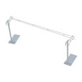 thumbnail image 2 of 2 Pieces Model Railway Power Grid Pole Miniature Plastic Material for N Scale Diorama Train Layout Collectors, 2 of 9