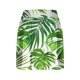 thumbnail image 4 of Faldas de Tenis Plisadas para las Mujeres Estampado de Hoja de Verano Atlético Elástico, Falso Pantalones Cortos de Dos Piezas, 4 of 5