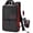 Black Red, variant on ZINZ Expandable Laptop Backpack for Men Women, 17 Inch Travel Business Backpack, Water-Resistant Slim Daypack with Multi Pockets & TSA Design,Black Red