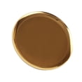thumbnail image 1 of BANDEJA DECORATIVA forma forma forma Bandeja de Servicio Soporte de Maquillaje Soporte de Exhibición , Oro, 280 mm Gloria Bandeja lujosa de la placa de la manera, 1 of 9