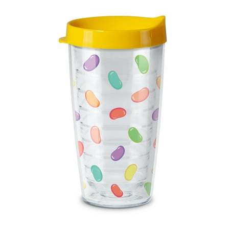 

CounterArt Jelly Beans Insulated Plastic Travel Tumbler 16 oz.