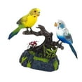 thumbnail image 4 of Loros s, adorno electrónico de escritorio creativo para mascotas, decoración del hogar y la Oficina, juguete de pájaro con Control de sonido, 4 of 9