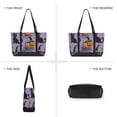 thumbnail image 6 of FORMRS Canvas Laptop Tote Bag for Women with 15.6" Computer Compartments Shoulder Handbag, Halloween Pumpkin, 6 of 7