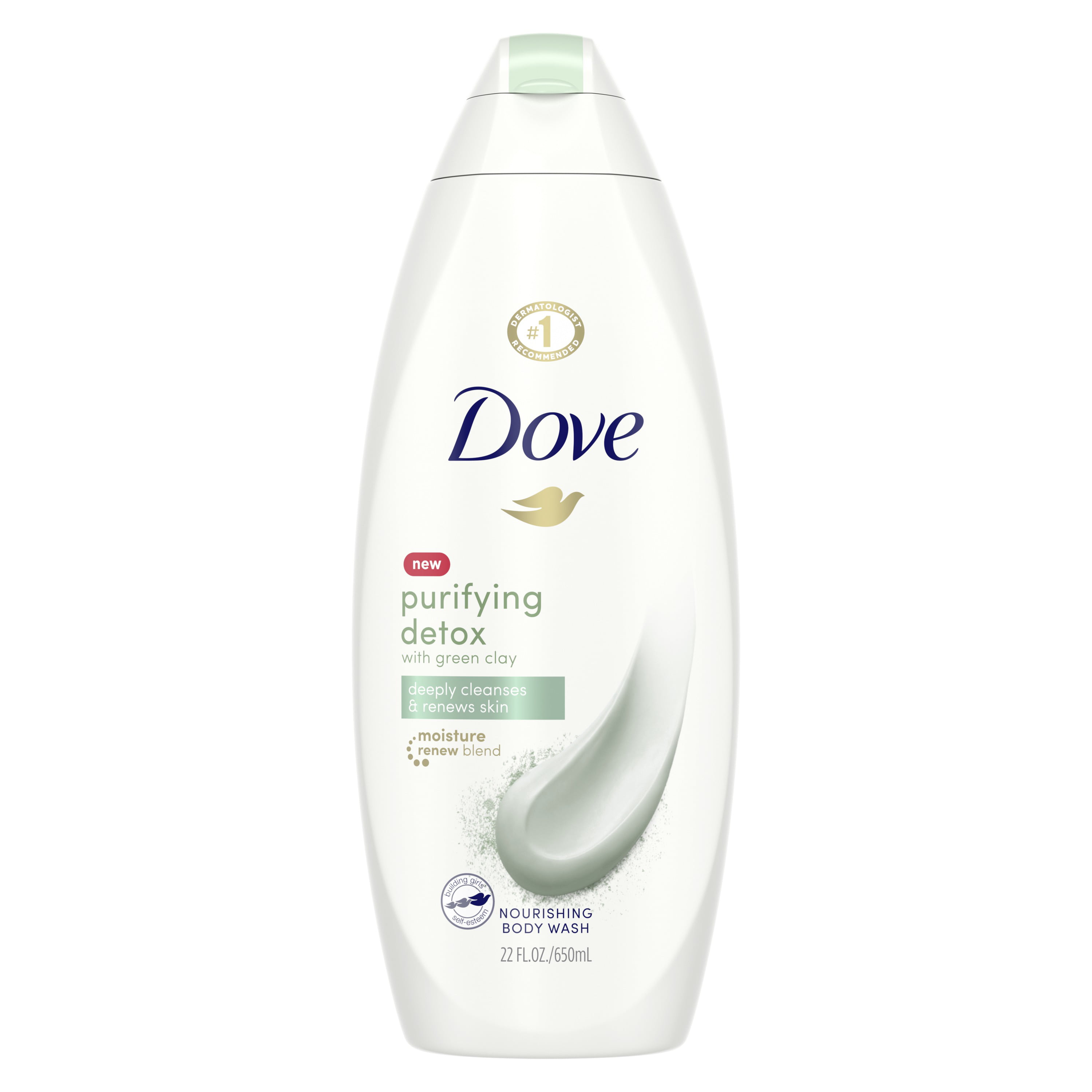 Dove Purifying Detox Nourishing Body Wash Green Clay 22 fl. Oz ...