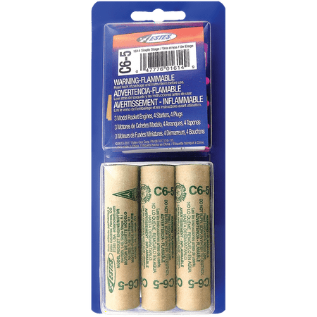 Estes Rockets C6-5 Engines 3 Pack EST10024 / EST1614