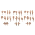 thumbnail image 1 of 3x 5 Pares de Manos Articudas Móviles para 1/6 Figuras de Acción Femeninas AS DZ Doll Accesorio de Fabricación de Bricoje Baoblaze Muñecas BJD Manos Piezas, 1 of 8
