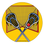 Mini Notepad - Lacrosse Stick