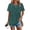 Dark Green, variant on Lady Chic Shirt New Casual Wear T-Shirt for Summer Standard Size Alternative Clothing Sweet Spice Personality Style Women's Clothes Roupas Feminina Beige 3XL