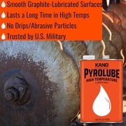 Kroil Pyrolube High Temperature Lubricant (Oil-1 Gallon Can-Single), Industrial Strength Graphite Formula for Furnaces, Ovens, Kilns, Gears, Bearings, Glides (PY011)