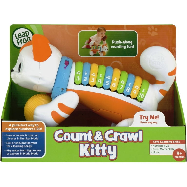 LeapFrog Count Crawl Number Kitty Electronic Pets