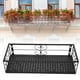 thumbnail image 3 of Balcón Bot De La Planta Rack De Maceta, Soporte De Plantas De Metal Para Alféizar De Ventana, Balcón, Pantalla De Velas, 3 of 7