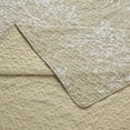 thumbnail image 2 of Odette Beige Lightweight Reversible Oversize Quilt / Bedspread Set, 2 of 4