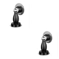 thumbnail image 2 of Speravity Tope de puerta sin clavos inoxidable silencioso antioxidante soporte antioxidante a prueba de agua herrajes para muebles montados en la Negro 2piezas, 2 of 6