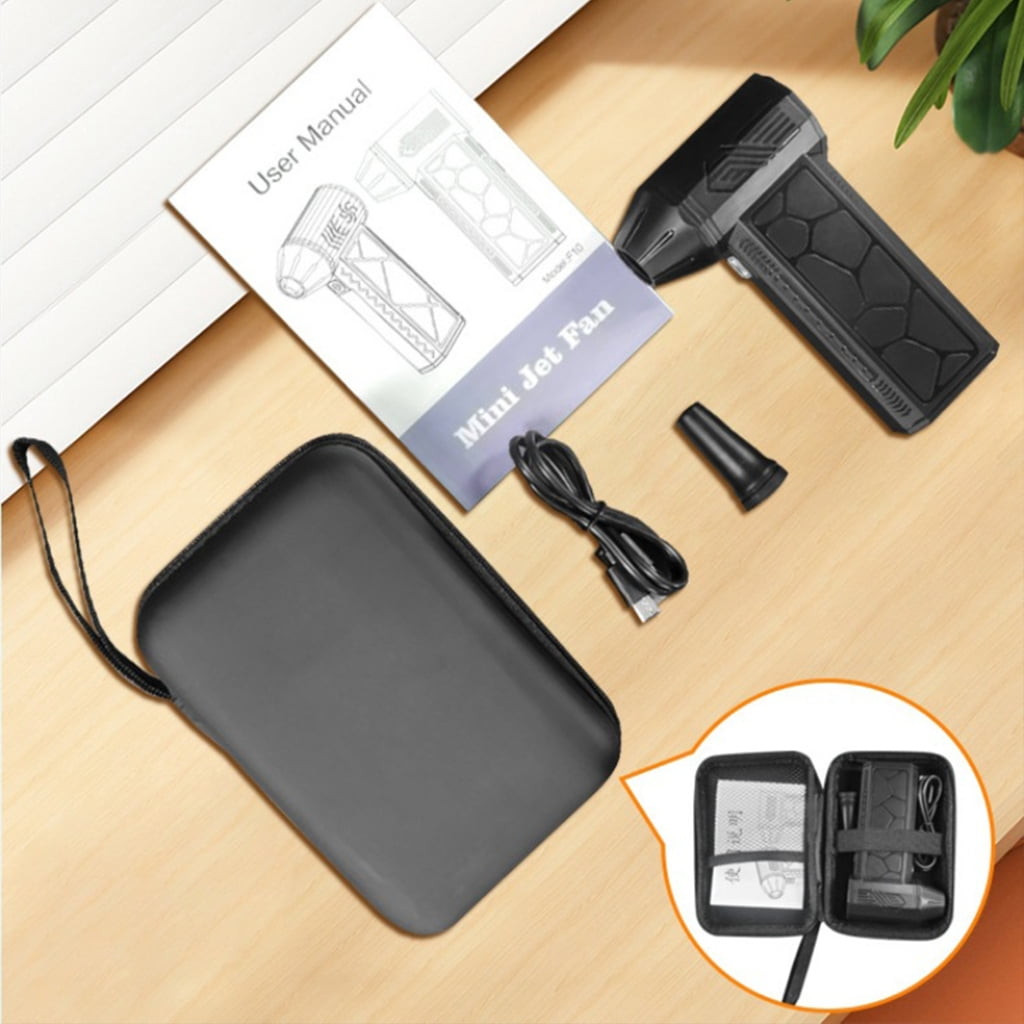 Compacts LED Light And Blower Electric Air Dusters Powerful Blower for Outdoor Camping and Hiking Lover