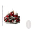 thumbnail image 1 of Bougie Plate Acrylique Rouge Bijou, 1 of 7
