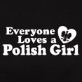 thumbnail image 3 of CafePress - Everyone Loves A Polish Girl Women's Dark T Shirt - Women's Traditional Fit Dark T-Shirt, 3 of 4