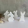 thumbnail image 4 of Easter Rabbit Candle Mold Rabbit Resin Mold for DIY Candle Soap Plaster Easter Party Ornemant, Non Stick Easy to Demold, 4 of 4