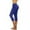 Blue, variant on AXXD High Waisted Leggings for Women Blue Solid High Waist Yoga Leggings Green 8