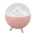 thumbnail image 3 of YUMILI Humidificateur d'air – 260 ML Space Bear conçu par Un Vaporisateur de Brume ABS avec veilleuse, Mini diffuseur de Brume de Chargement USB pour Les Enfants à la Maison, Blanc/Rose/Orange(Rose), 3 of 14